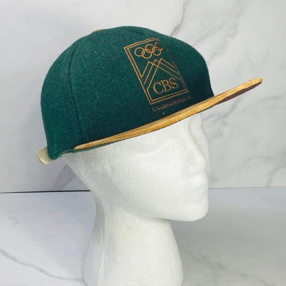Vintage CBS 1994 Lille Hammer OlympicsHat / Cap Size 36 USC 38 - Picture 4 of 7